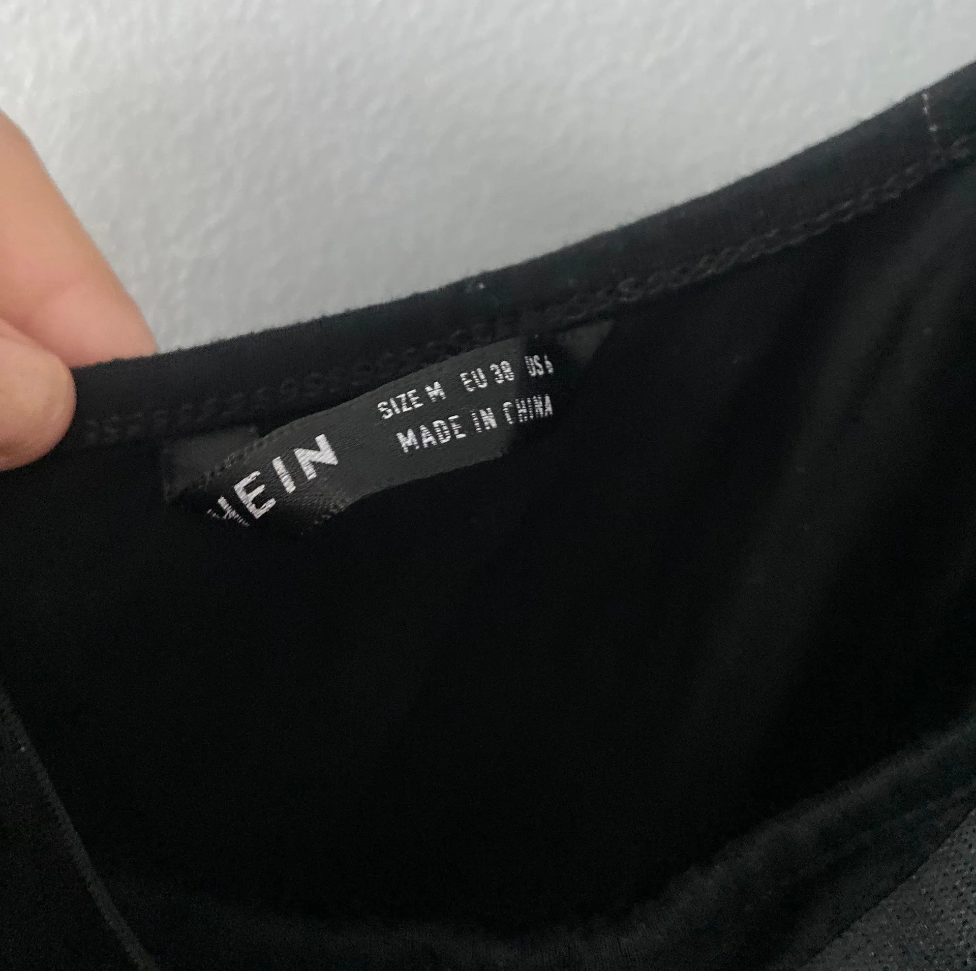 Black Bodysuit Size M - Image 3