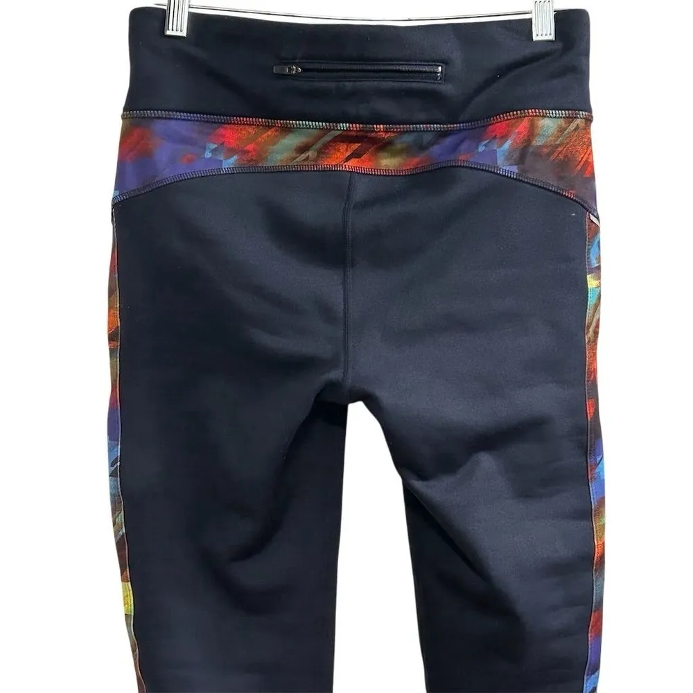 Athleta Women's Thermal Leggings Multicolor Size M Fleece Lined - Image 6