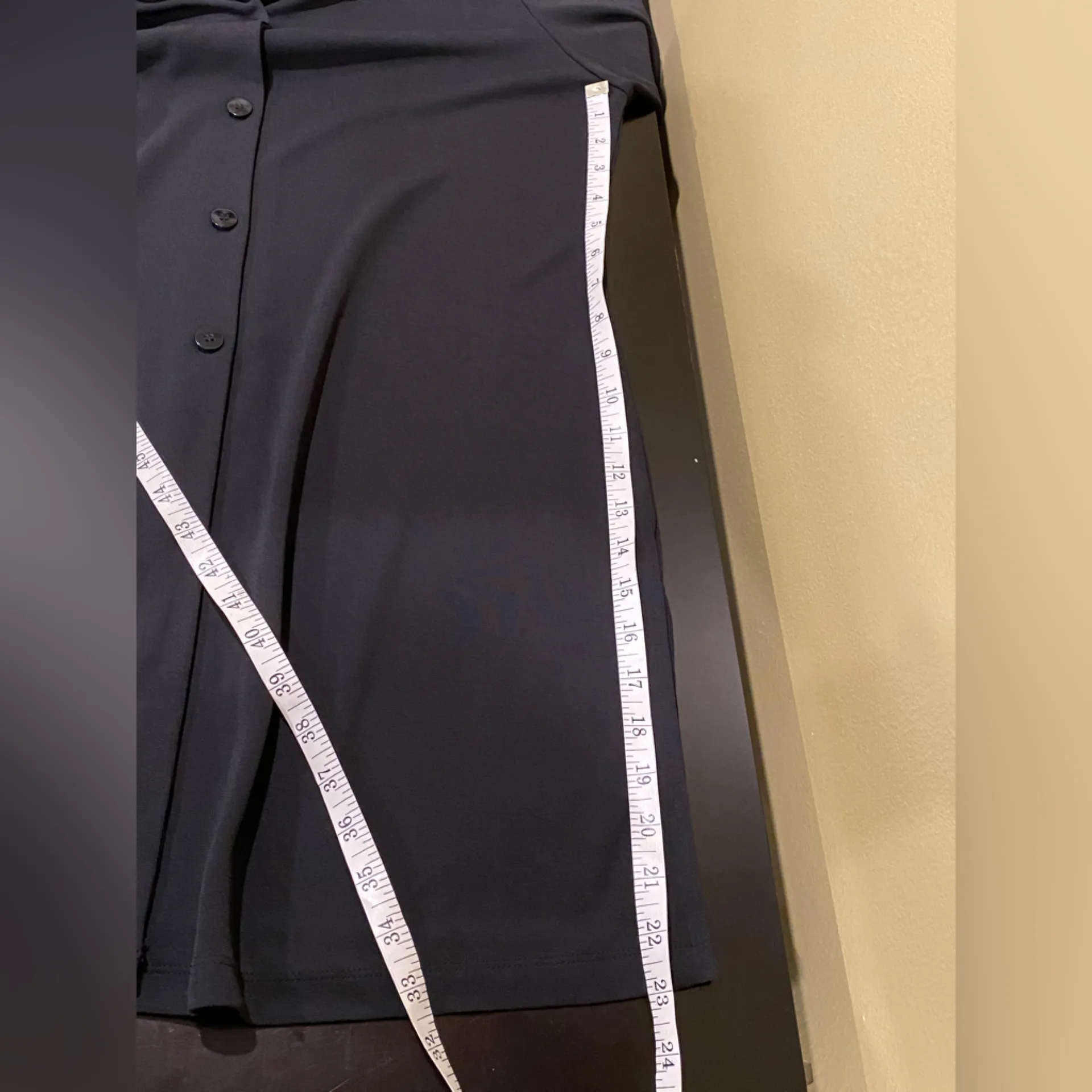 Apostrophe Duster Jacket, Black, Medium - Image 4