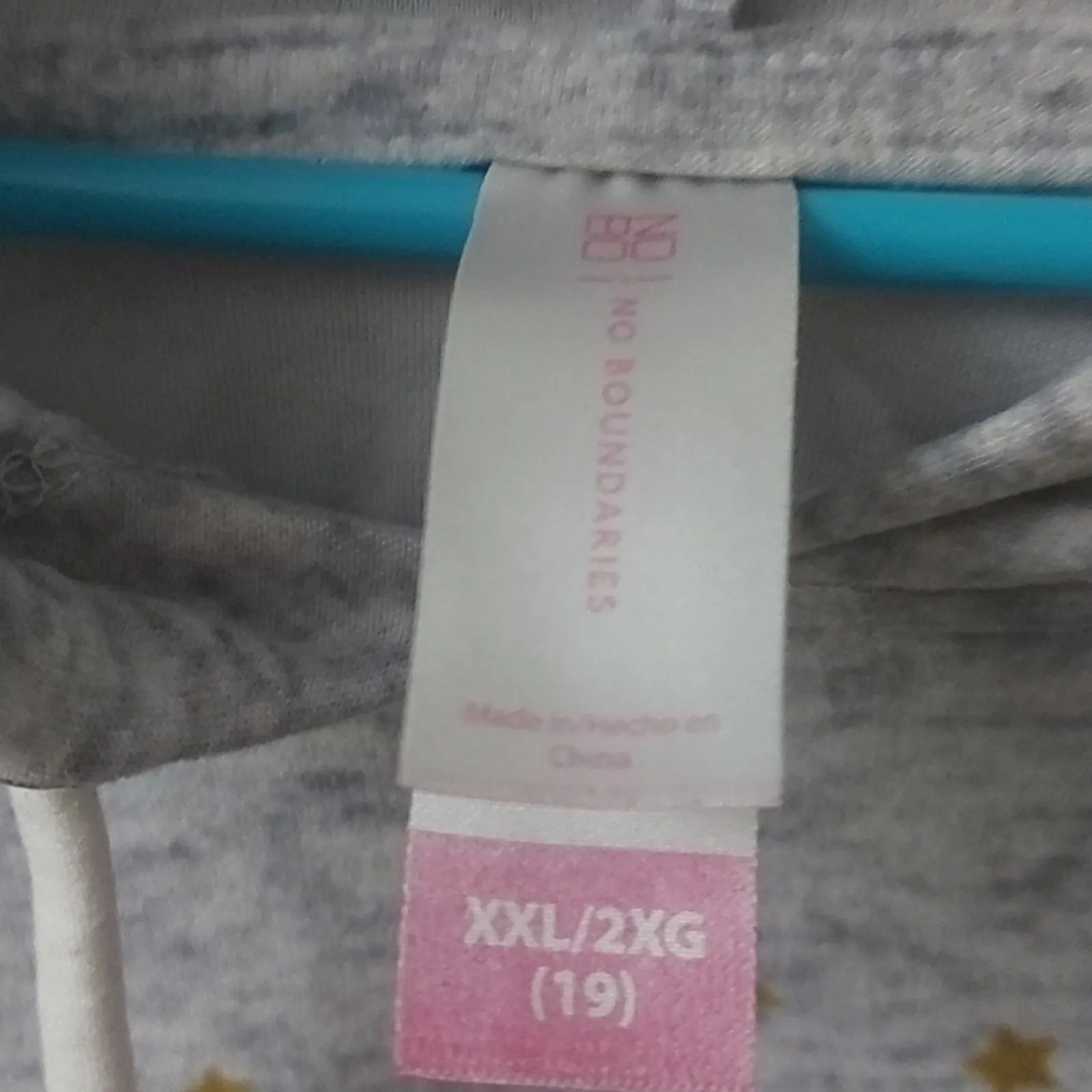 No Boundaries Hooded Gray Christmas Sweatshirt XXL Ugly Sweater Casual Holiday - Image 7