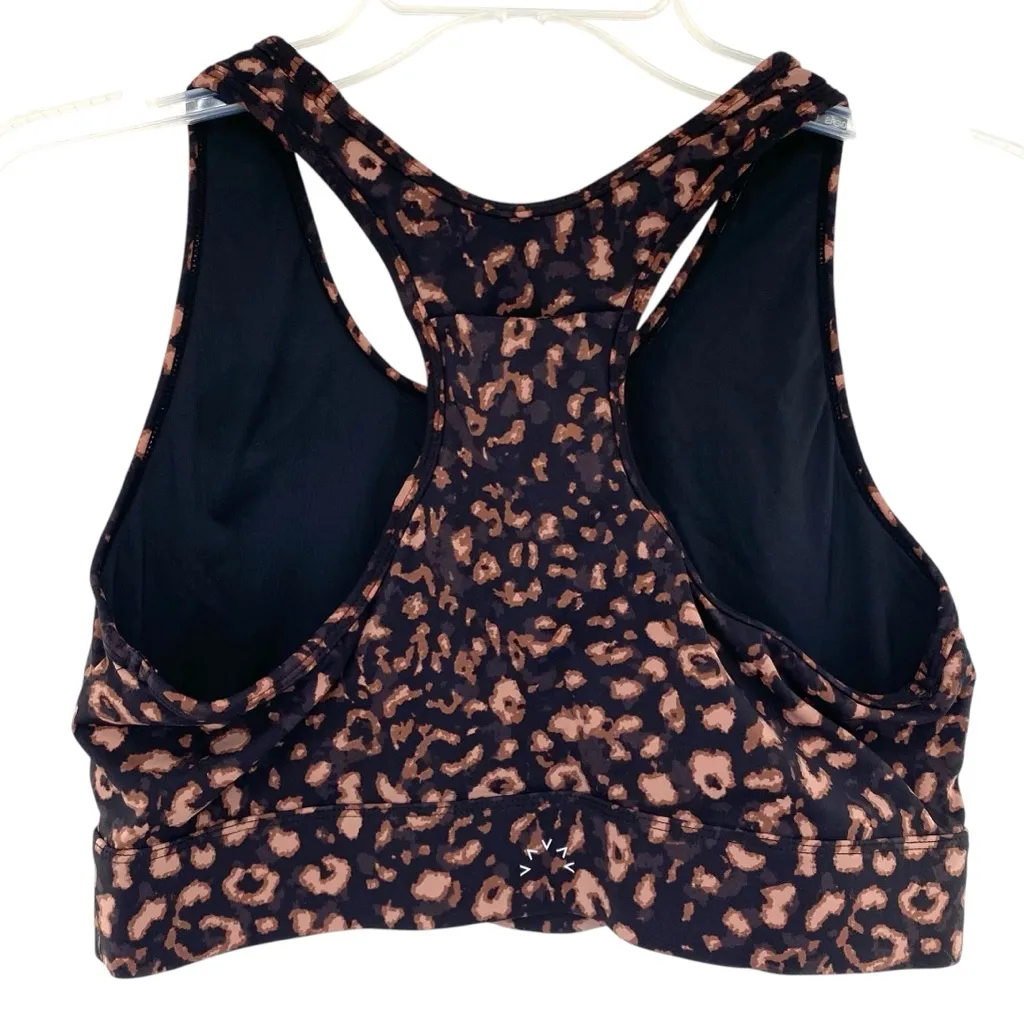 Varley Berkley Sports Bra Cheetah Print - Image 5