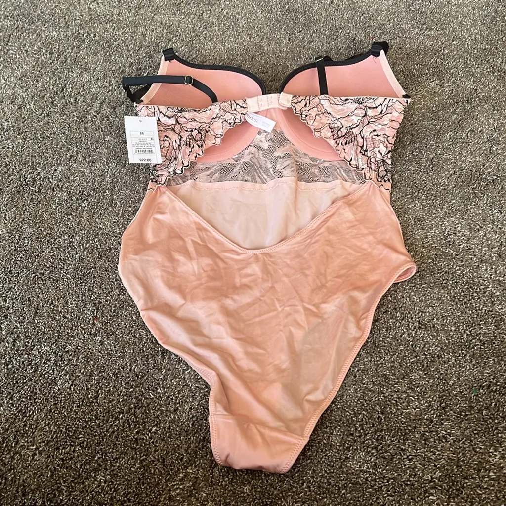 NWT size medium‎ Auden bodysuit Pink - Image 2