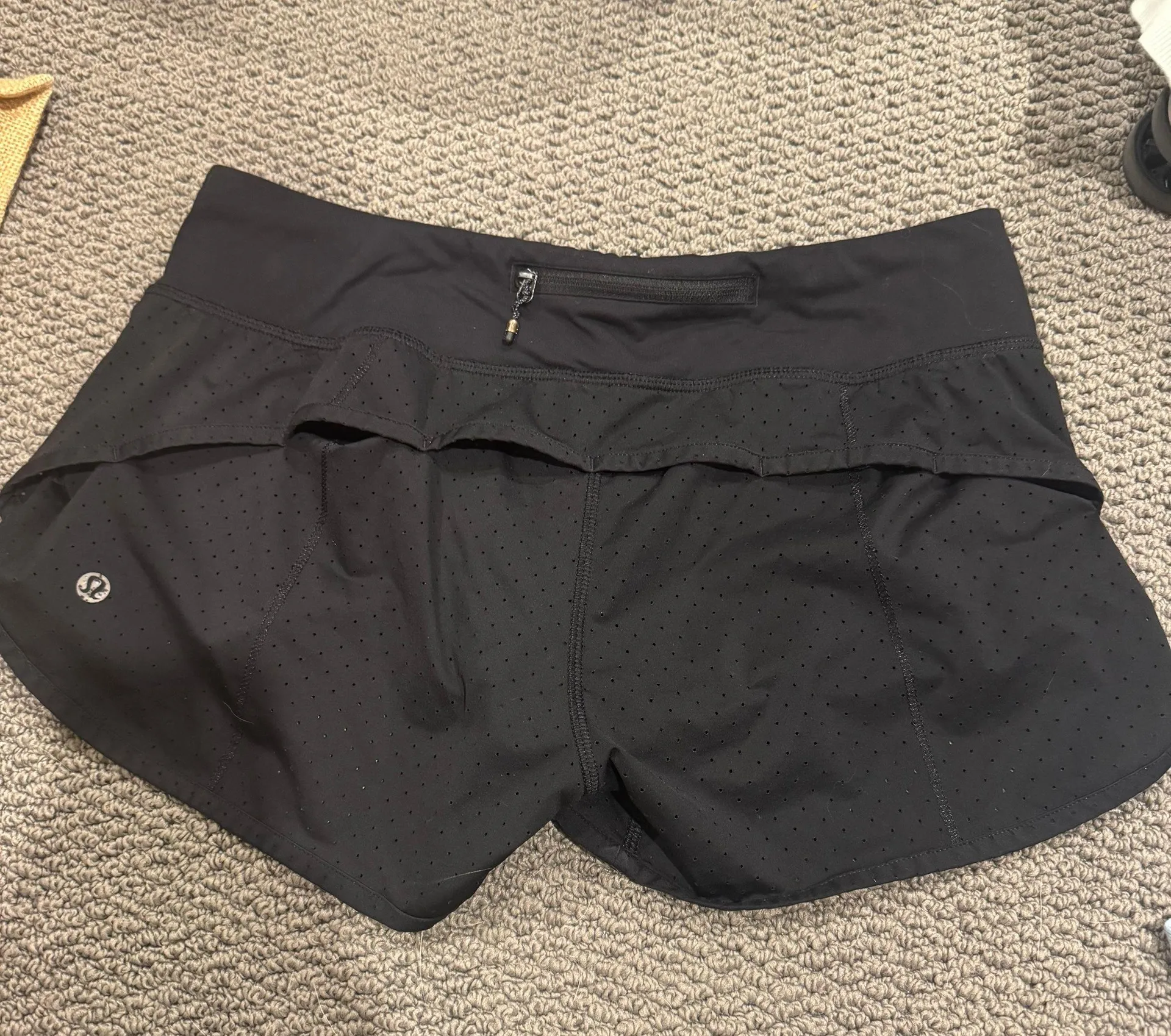 Black Speed Up Shorts 2.5” - Image 2