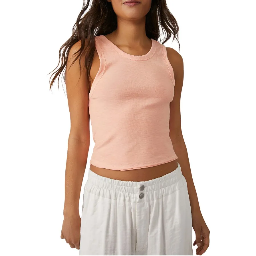 FP Movement Free People Back to Basics Tank Melon XS NWT Pink - Image 2
