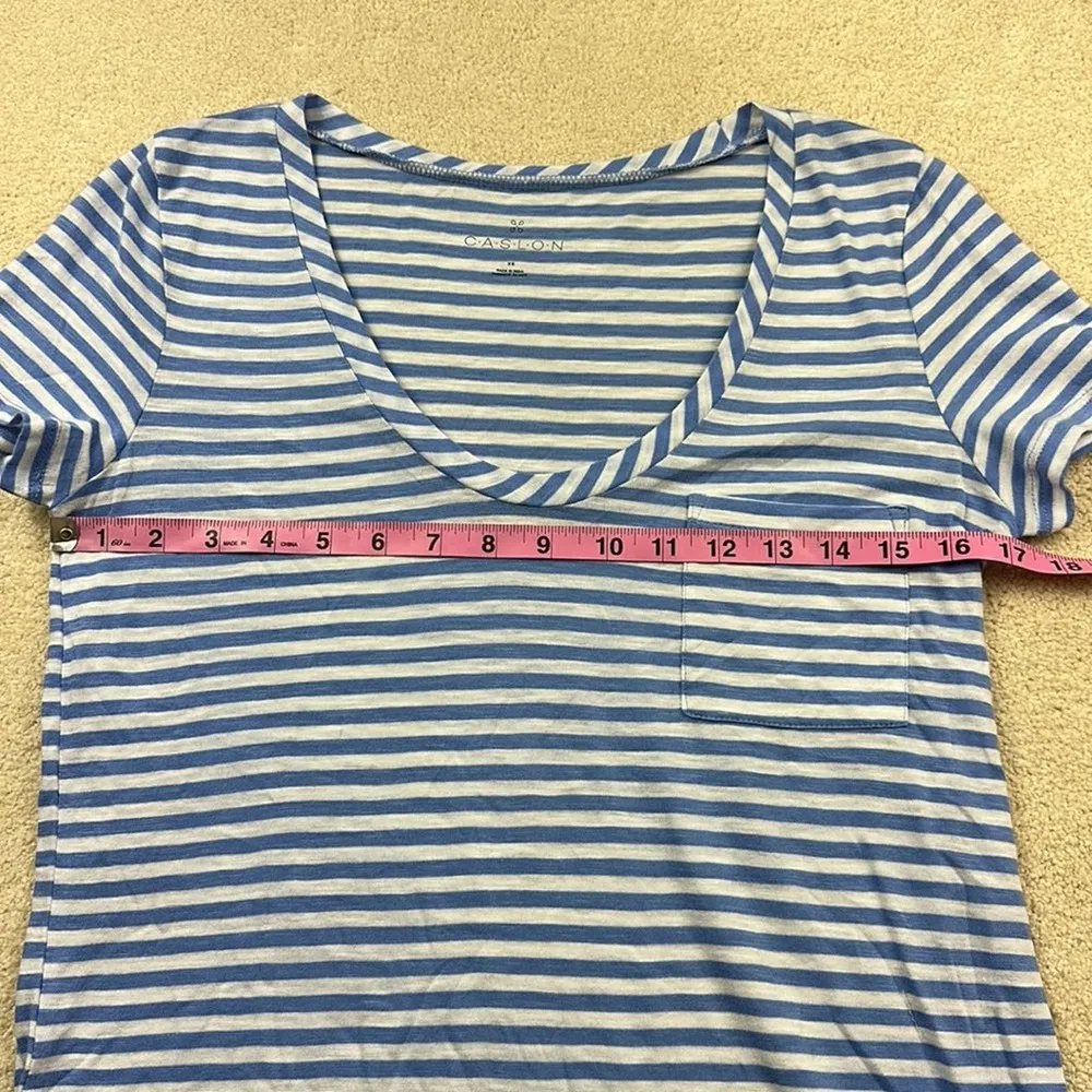 Caslon : Striped Scoop Neck Tee - Image 3