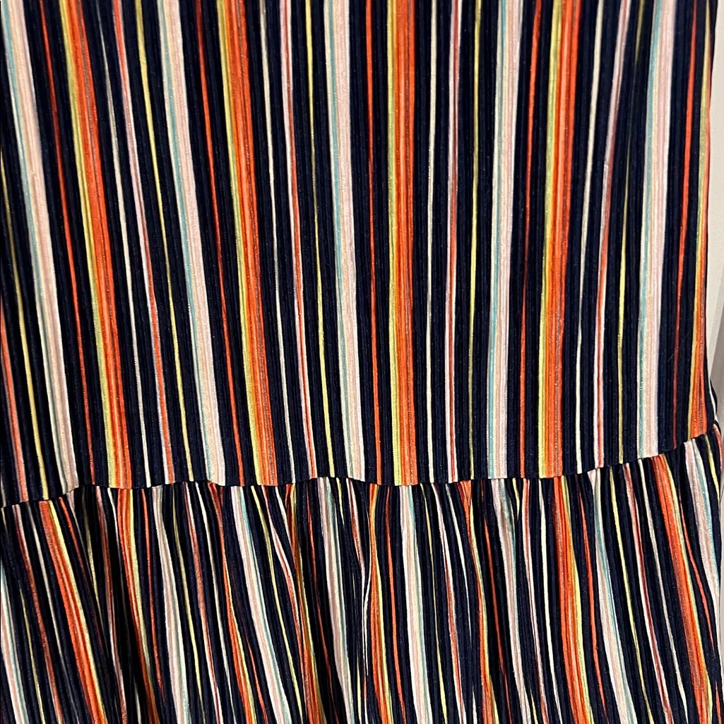 Superfoxx  Women's Striped Multicolor Dress‎ large - Image 3