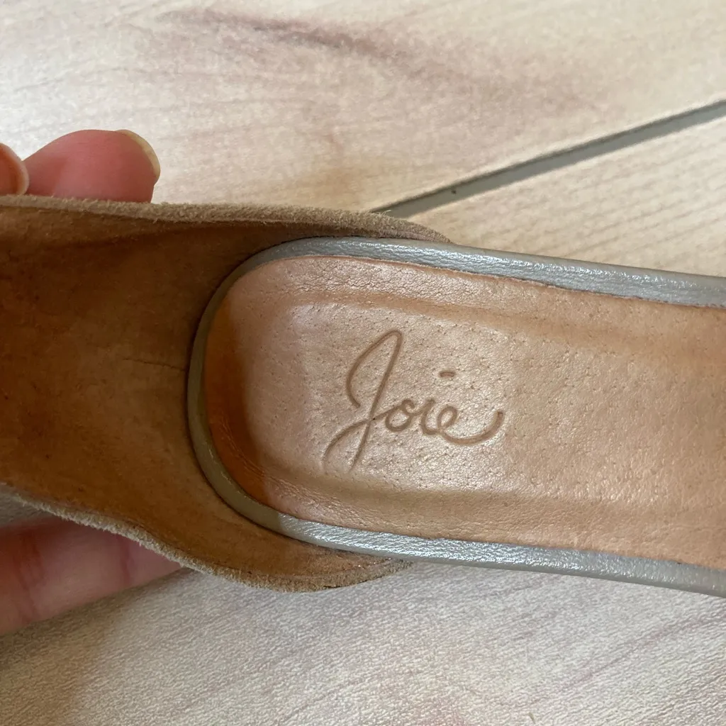 Joie fringe ankle strap sandals. - Image 2