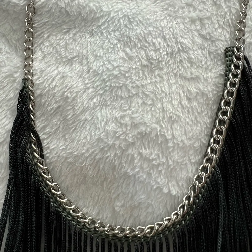 Ombré Fringe fabric necklace - Image 8