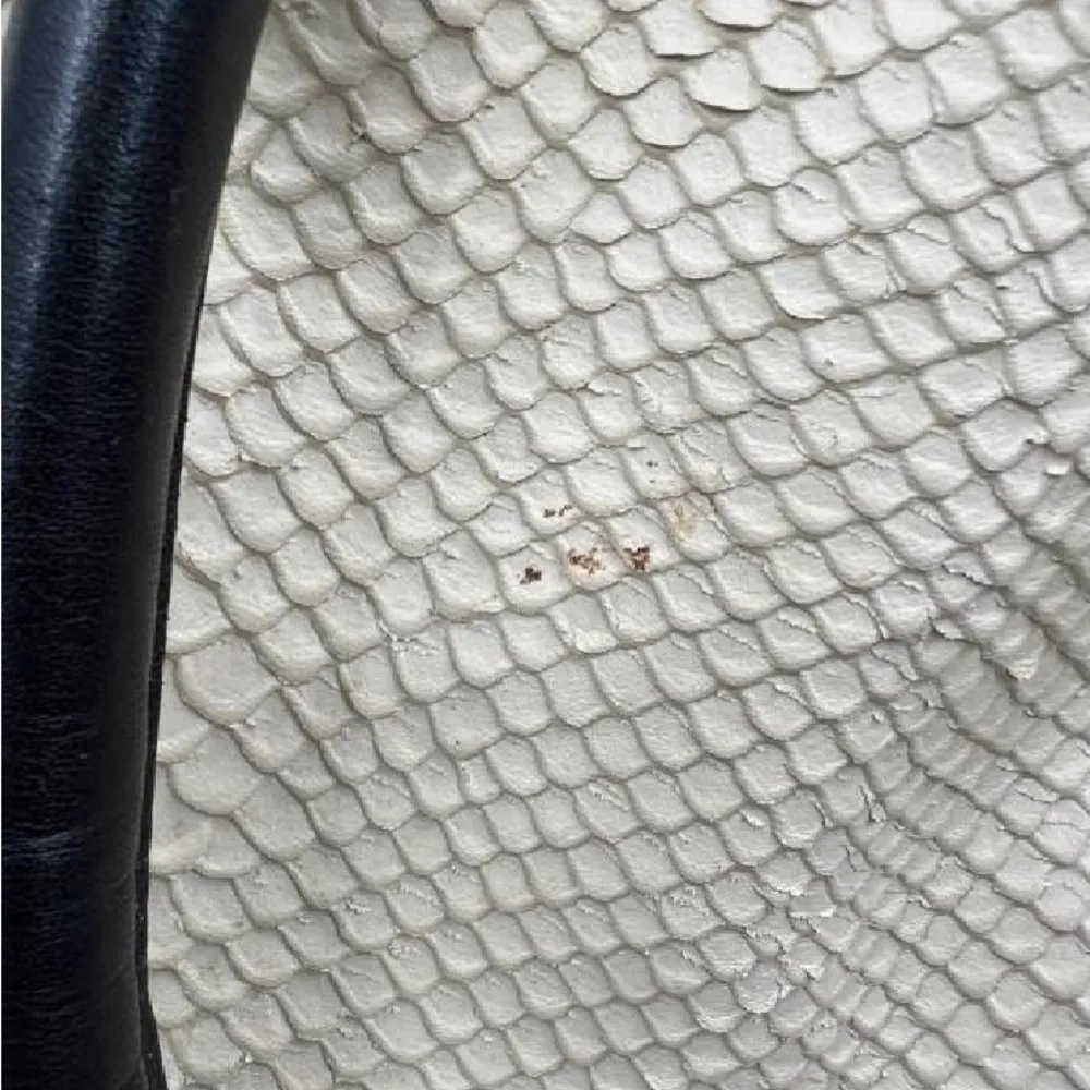 Butler Tote Bone Coffee & Black Neutral Color Palette Preppy - Image 4