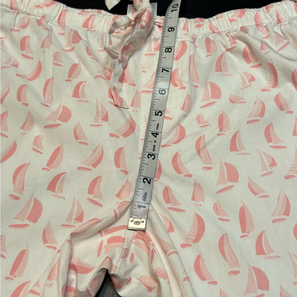 Vineyard Vines Pink and White Pajama Pants - Image 7