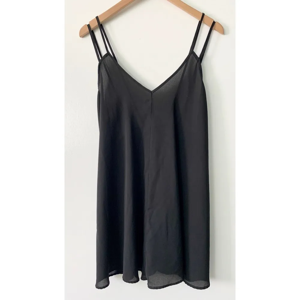 🖤 Brandy Melville Sheer Black Slip Dress - Image 2