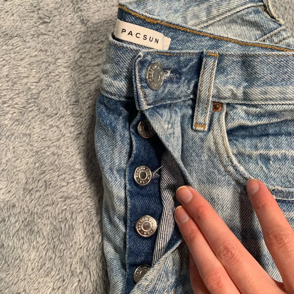 Pacsun ultra high rise vintage short 27 - Image 7