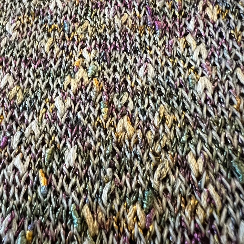 Rag & Bone Womens Multicolor Print Long Sleeve Blue Hem Pullover Sweater Small - Image 8