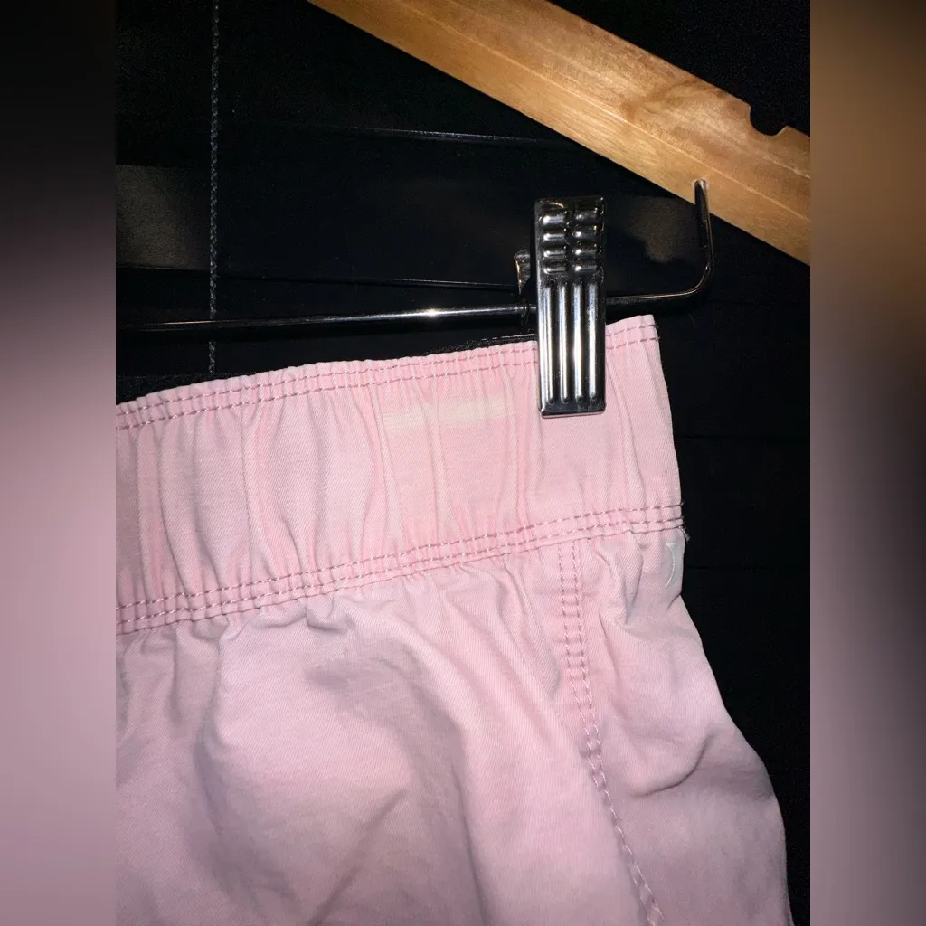 EUC Hurley Women's Light Pink Athletic Shorts - Image 3