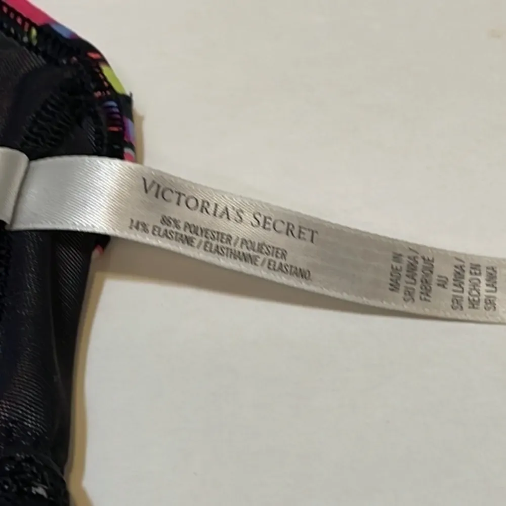 Victoria Sport Victorias Secret The Player Sport Bra Racerback Warm Geo Sz Small - Image 4