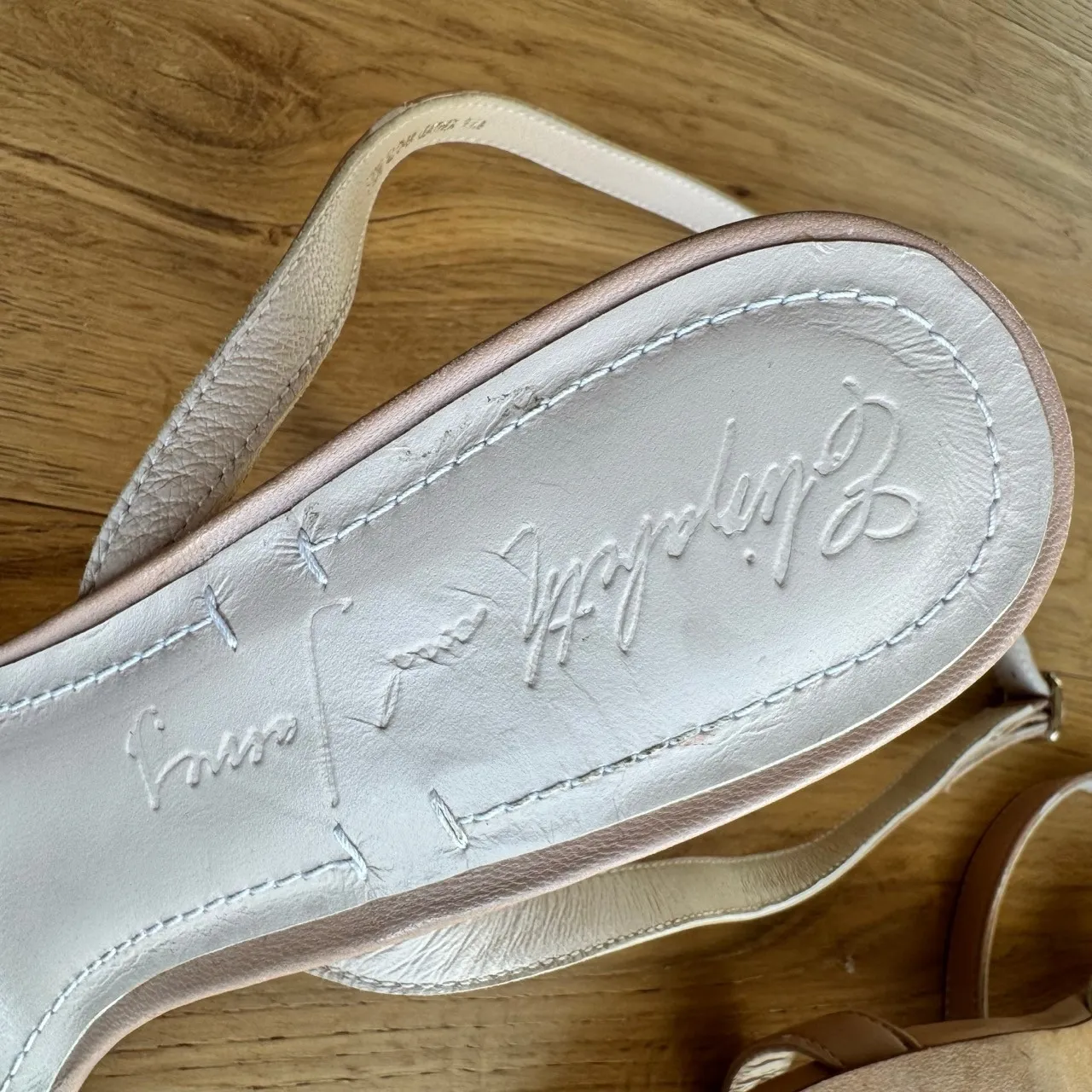 Elizabeth and James Women's Toni Bare Ankle Strap Stiletto Heels, Size 9.5 US - Image 5