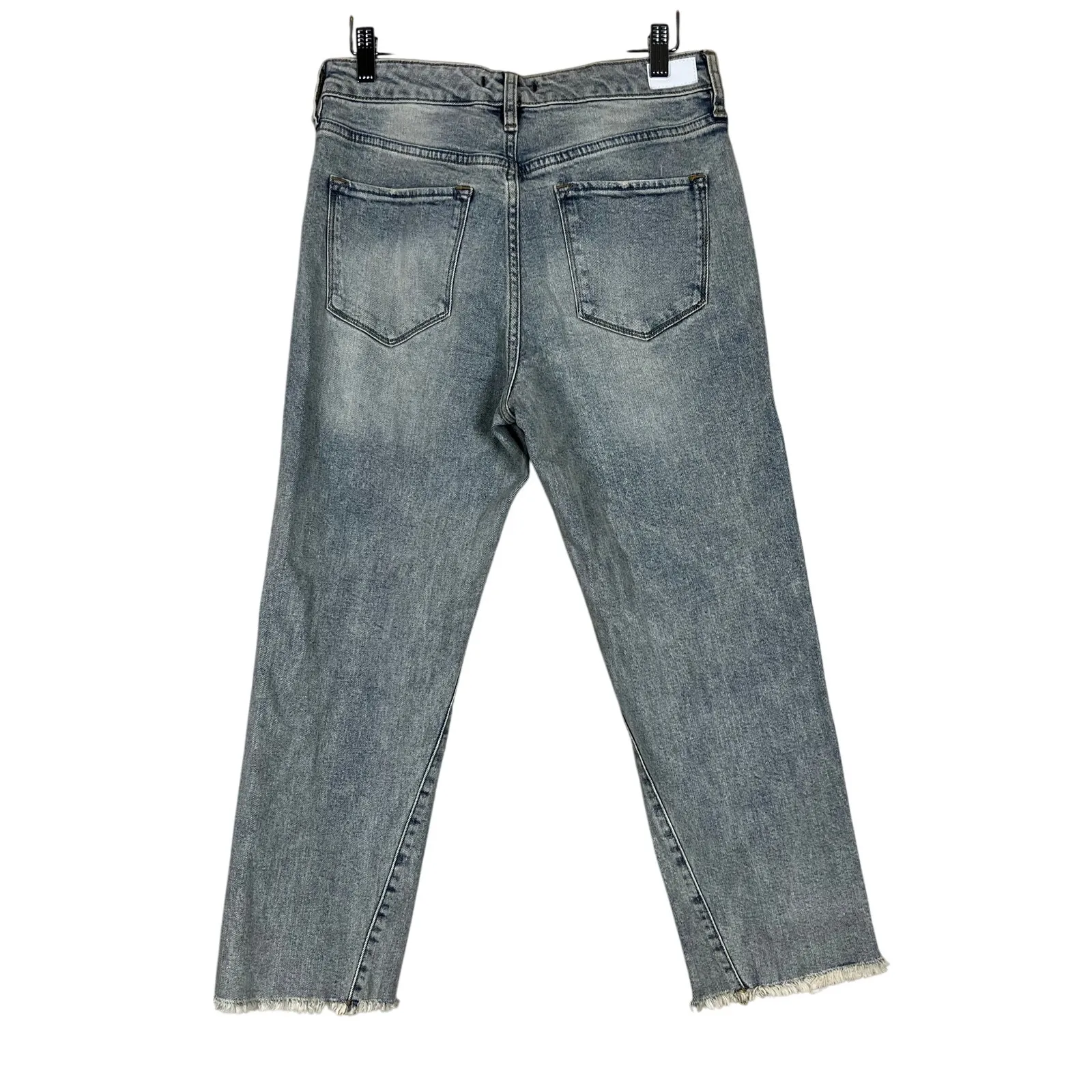 Dear John Light Wash Frankie Straight Leg Jeans in San Diego Womens 29 Crop Y2K - Image 5
