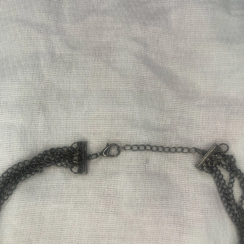 Mixed media fun necklace Gray - Image 6