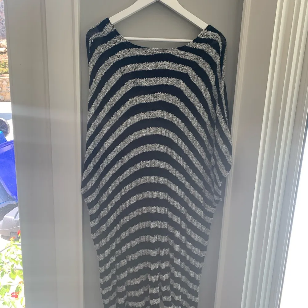 Anthropologie Dolan Sheer-Stripe Poncho - Image 3