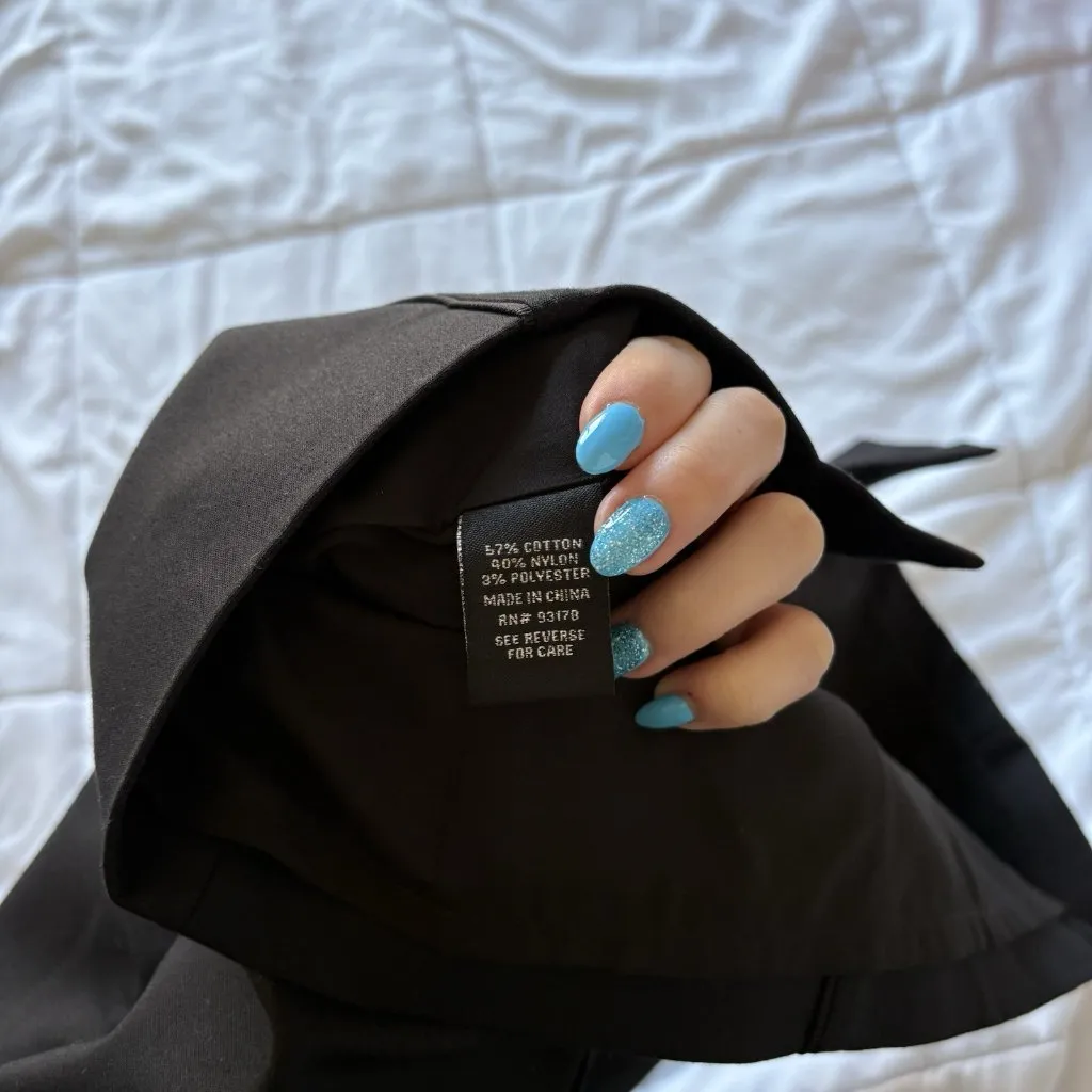 Catherine Malandrino Womens 10 Black Skirt Coquette Dainty Romantic Witchy Work - Image 9