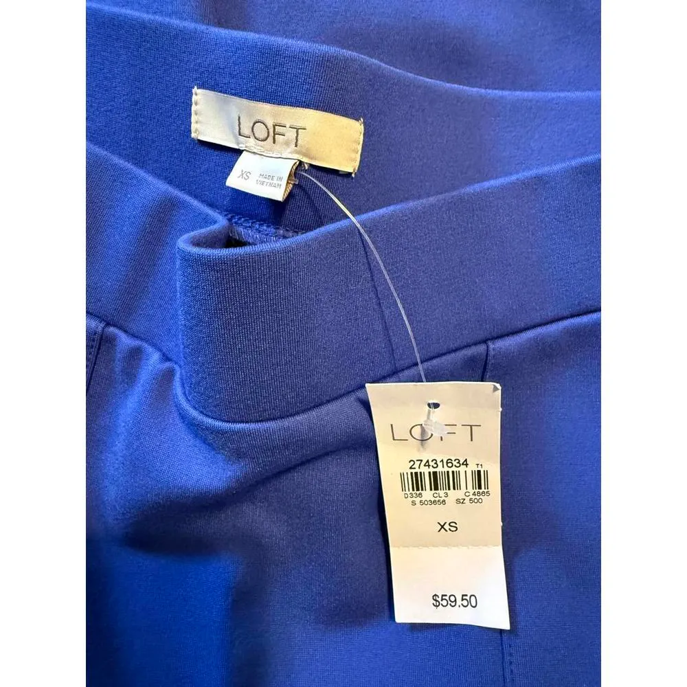 Loft BNWT  Women's XS Blue Pencil Skirt with Pockets - Image 2