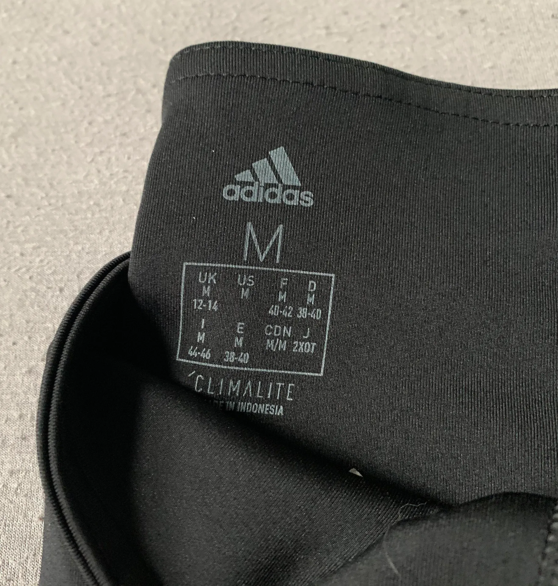 Adidas Black Workout Leggings - Image 2