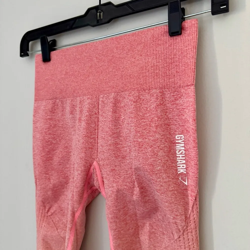 Gymshark Vital Seamless 2.0 Leggings Intense Coral Marl Ombré - Image 2