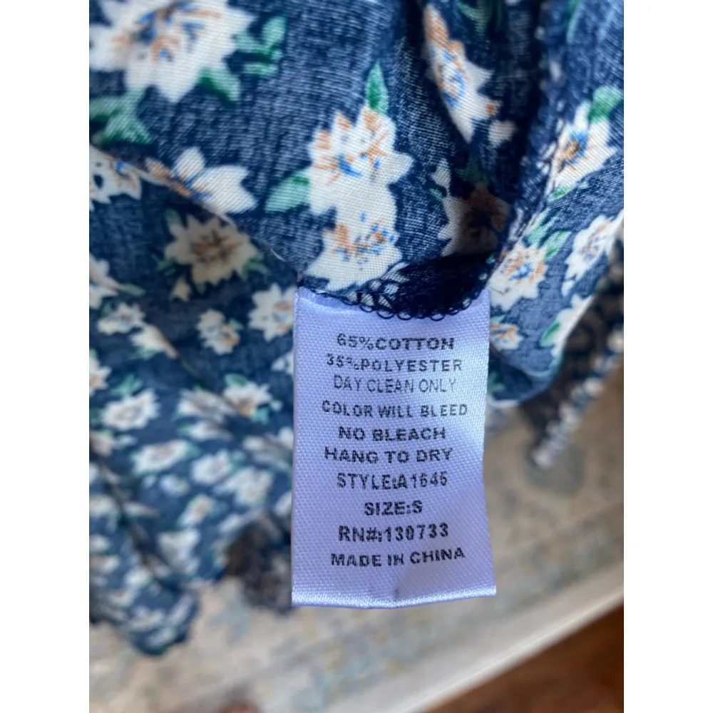 Umgee USA Floral Mini Dress Fit & Flare Cottagecore Spring Summer Boho Garden - Image 8