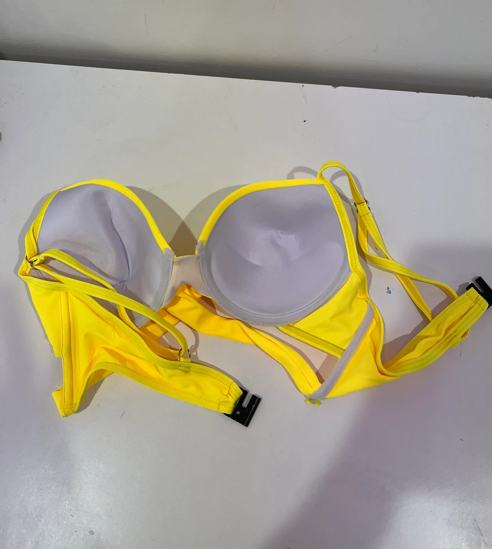 bright yellow swim top - Image 2