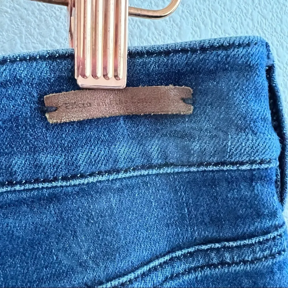 Pilcro & The Letterpress Button Fly Faint Printed Pants Printed Denim 26 - Image 10