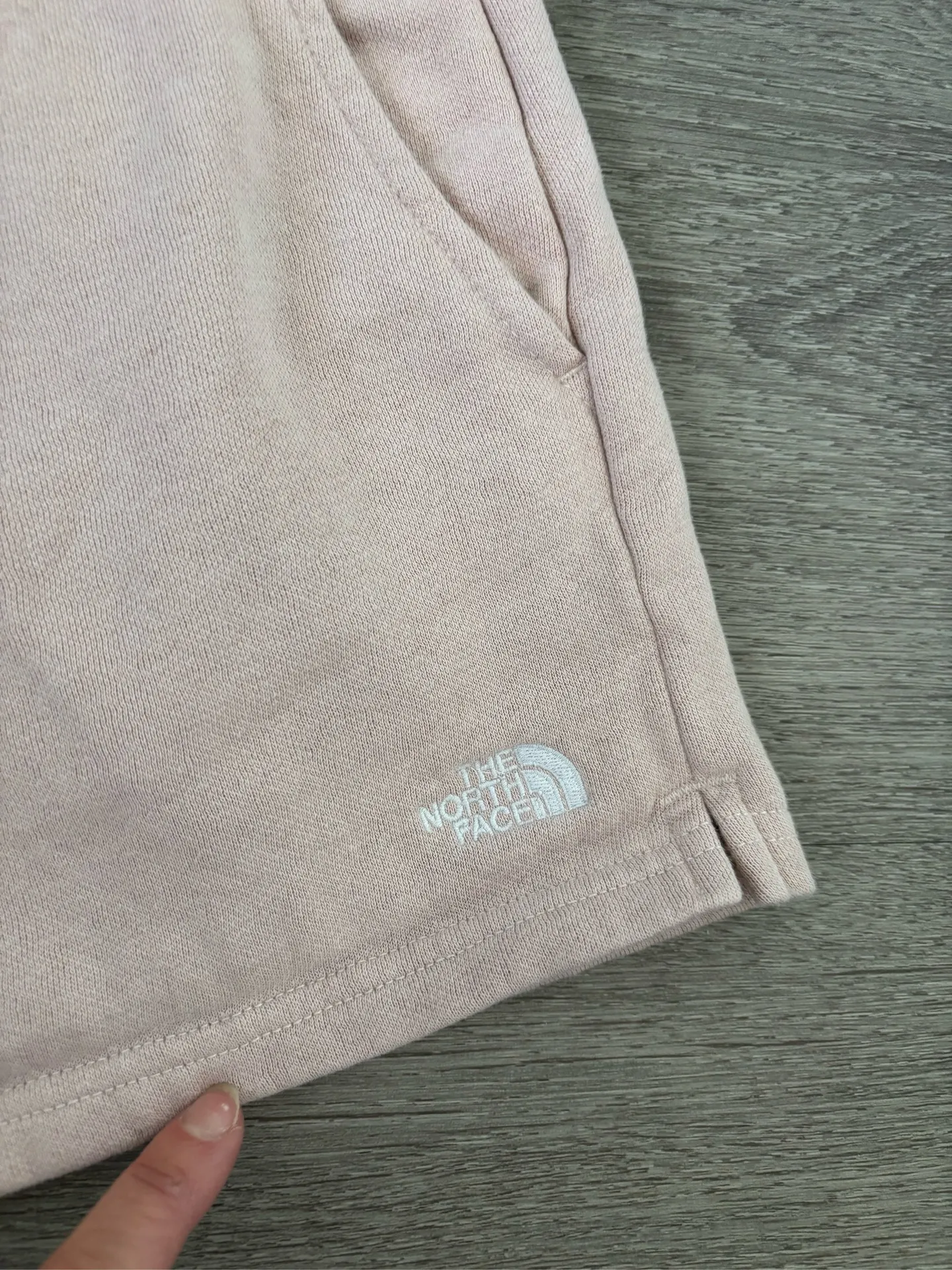 Light Pink North Face Shorts - Image 3