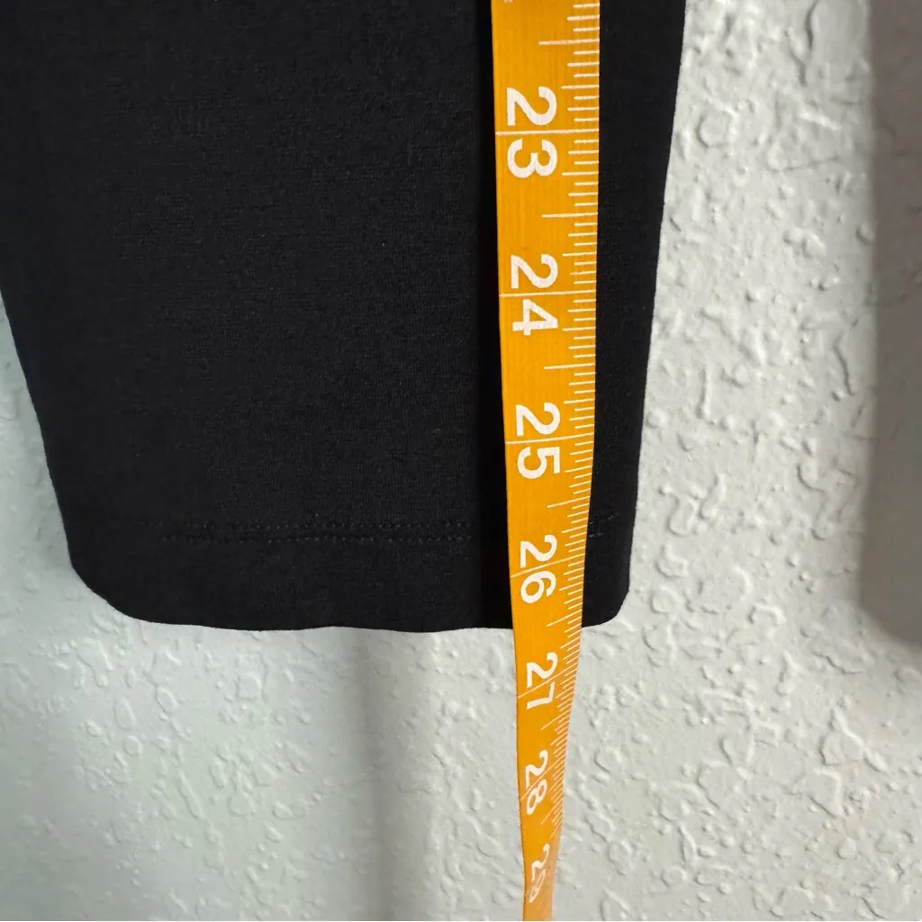 Eileen Fisher Pull On Ponte Knit Ankle Pant Office Career Size L Classic Stretch - Image 5