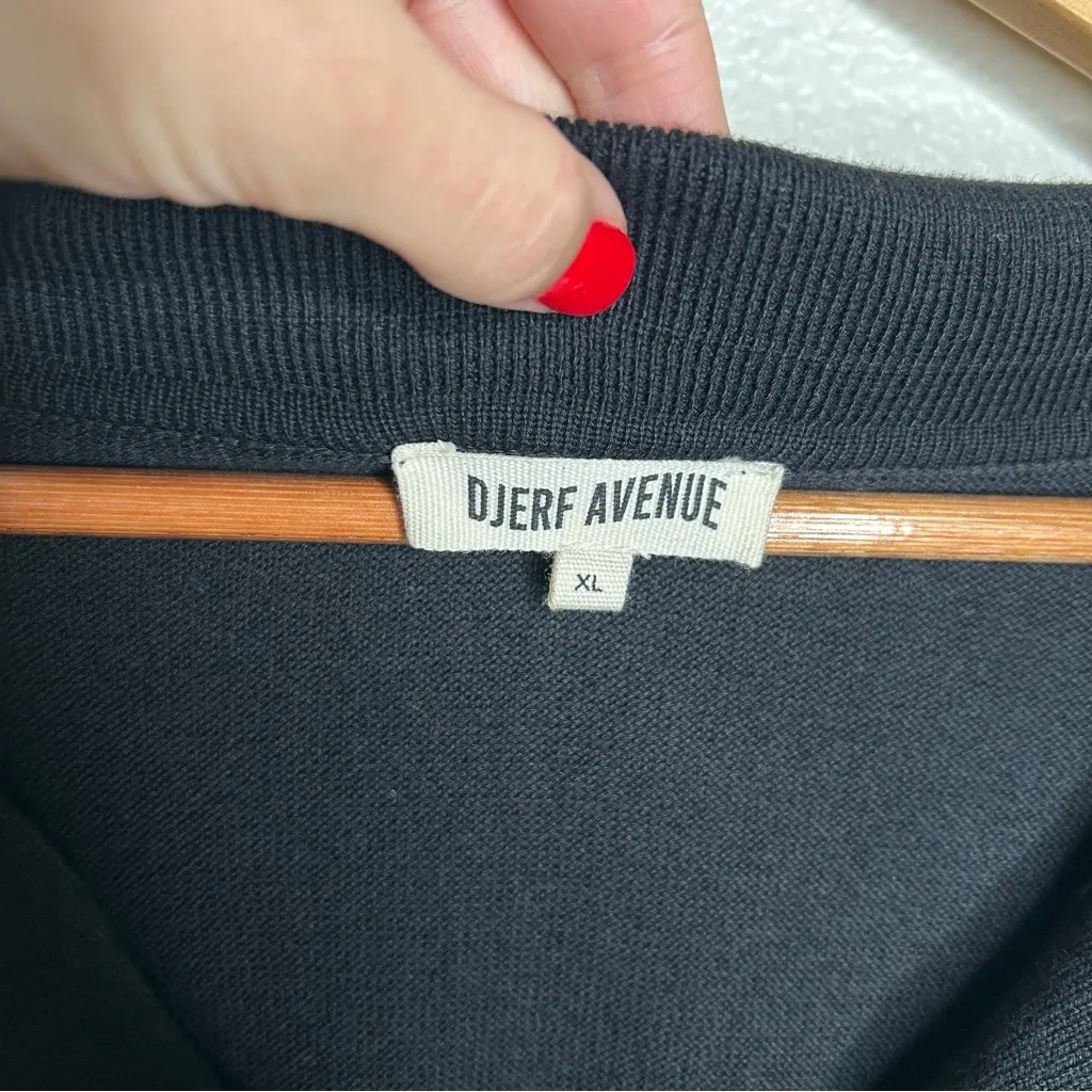 Djerf Avenue  Getaway Dress Black extra large - Image 9