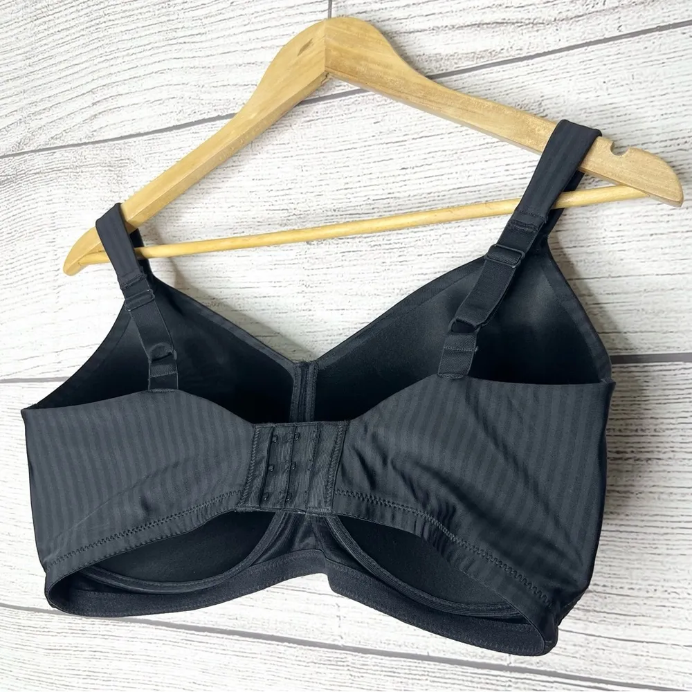 Playtex Secrets Perfectly Smooth Wireless Bra Black Size 36DDD - Image 8