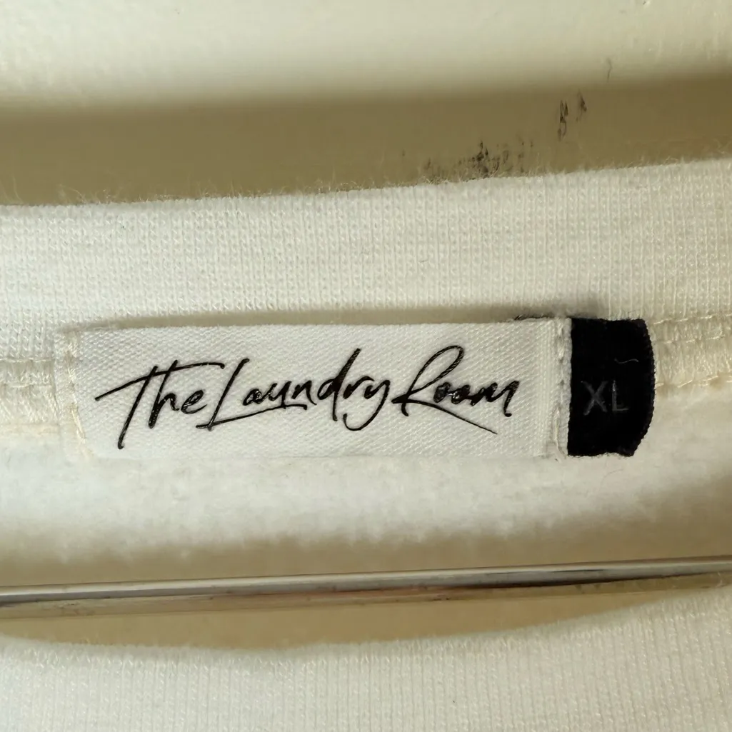 The Laundry Room White Crewneck Sweatshirt - Image 7
