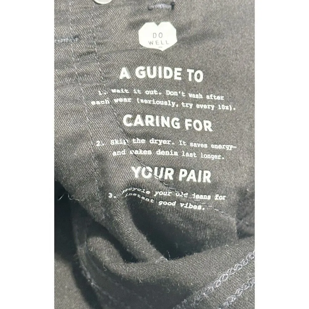 Madewell Women's 9" High Rise Skinny Denim Jeans Isko Stay Black Size 28‎ - Image 11