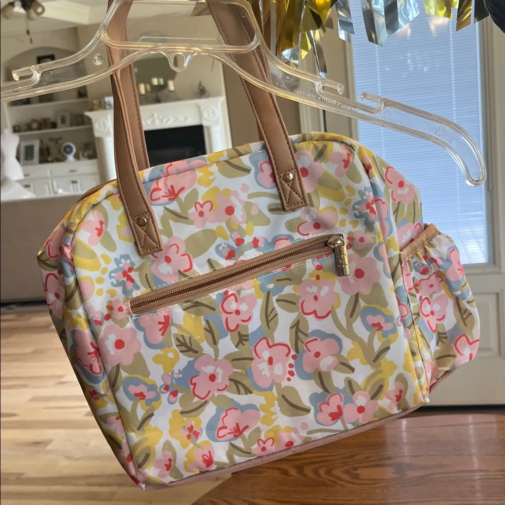 Alya Horvat Floral Lunch Bag Pink - Image 3