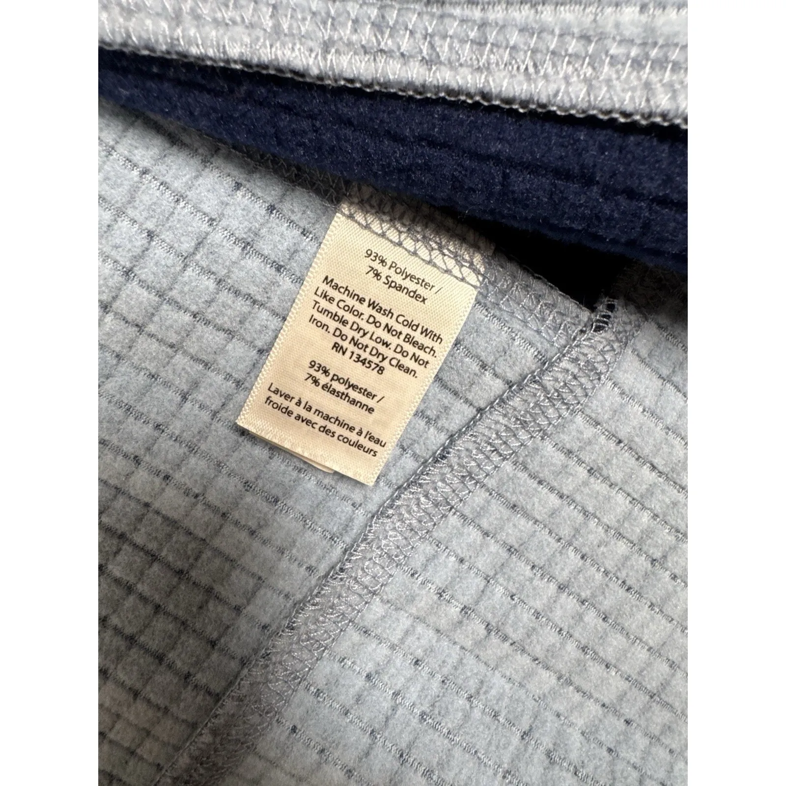 Vineyard Vines The New Fairwinds Vest Jacket Women's M Moonlight Blue - Image 10