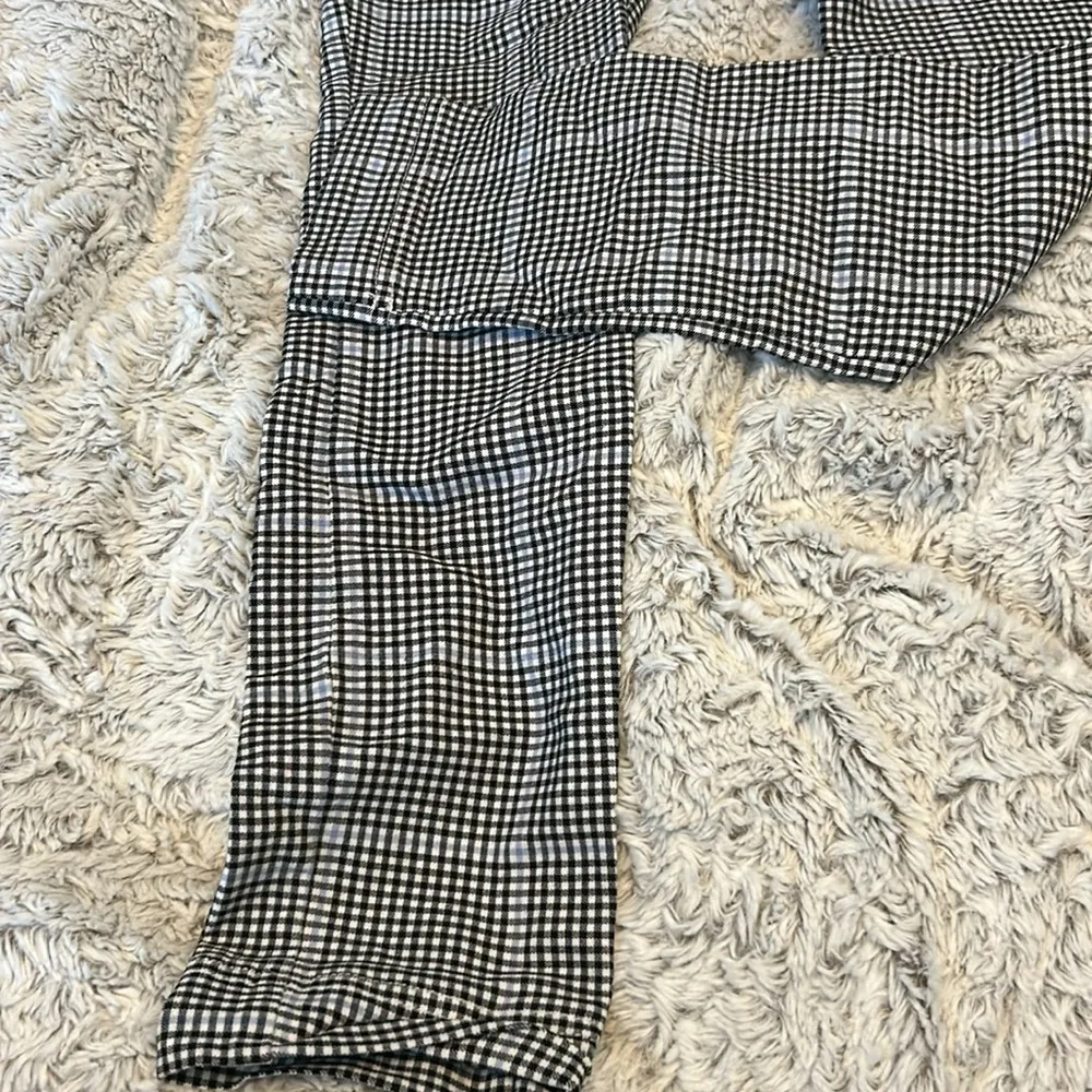 Hollister Ultra High Rise Plaid Trousers Size XS - Image 2