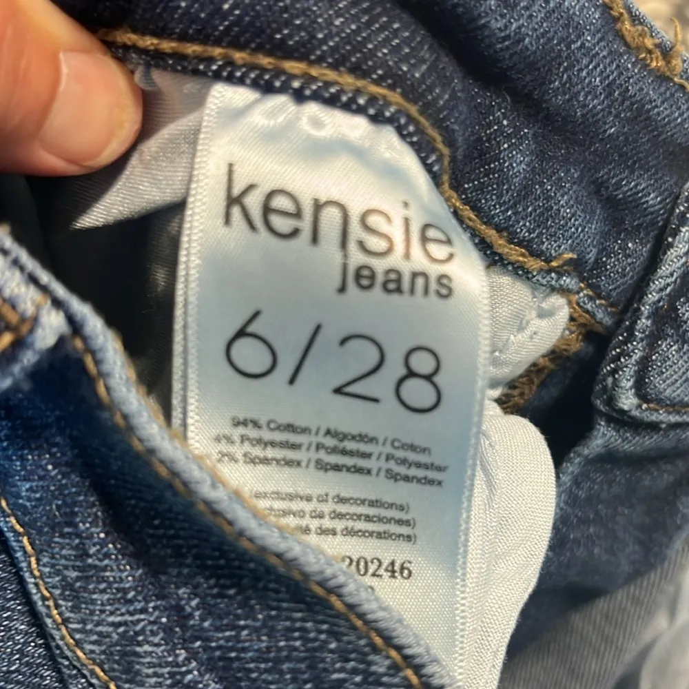 Vintage Style High Rise Bootcut Jeans - Image 9