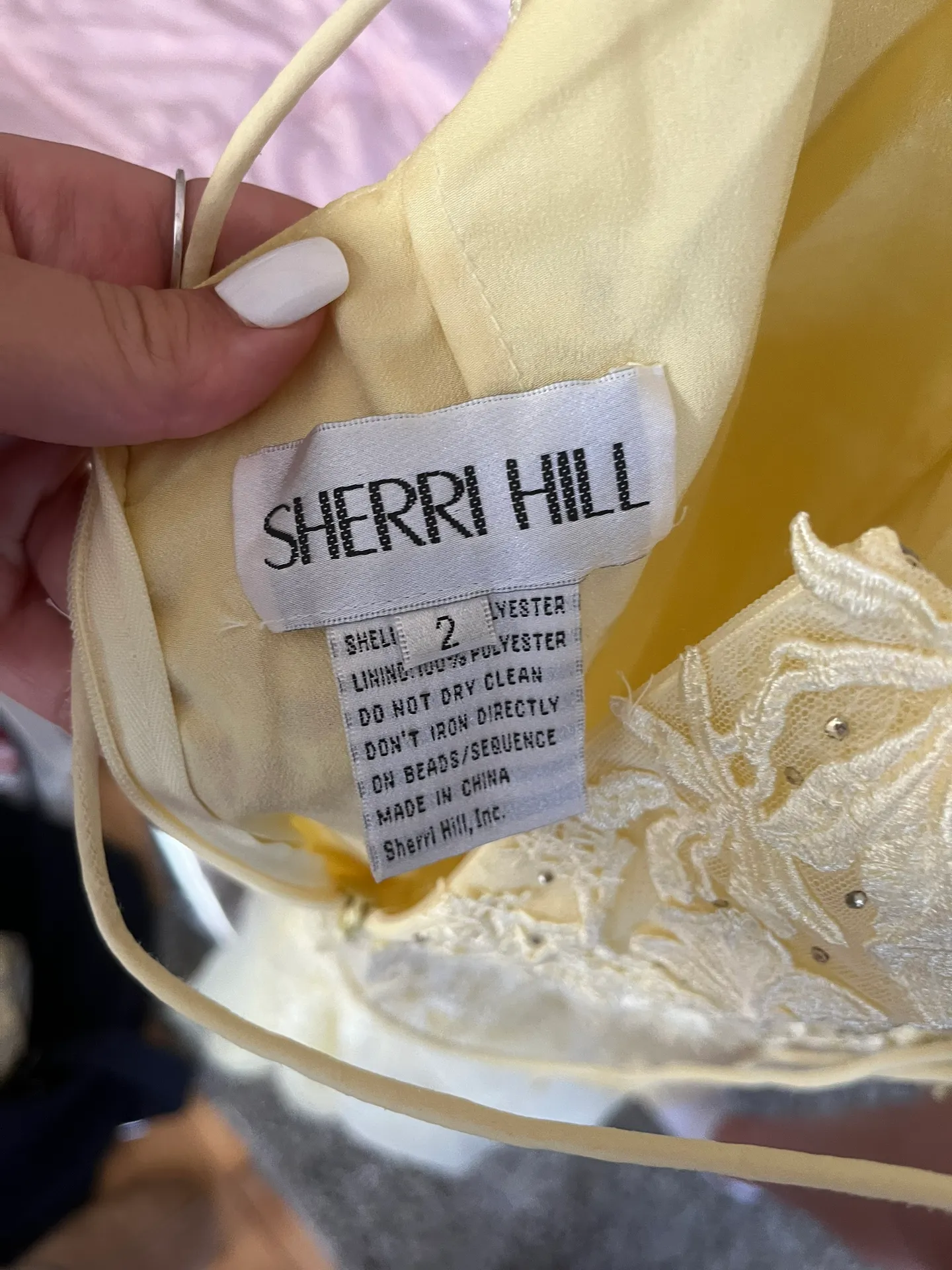 Light Yellow Prom Dress - Image 4