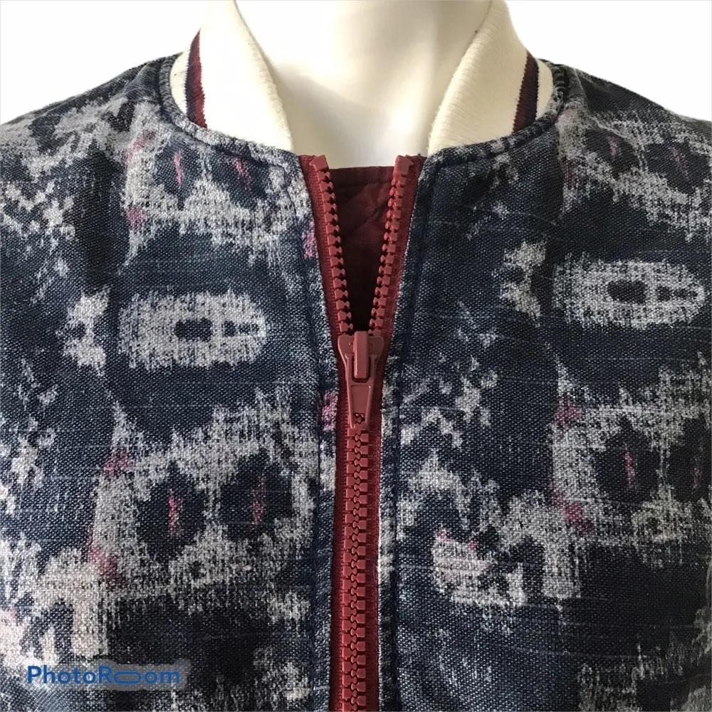 NWT, Free People Varsity of Dreams Bomber Jacket, Sz S - Image 9