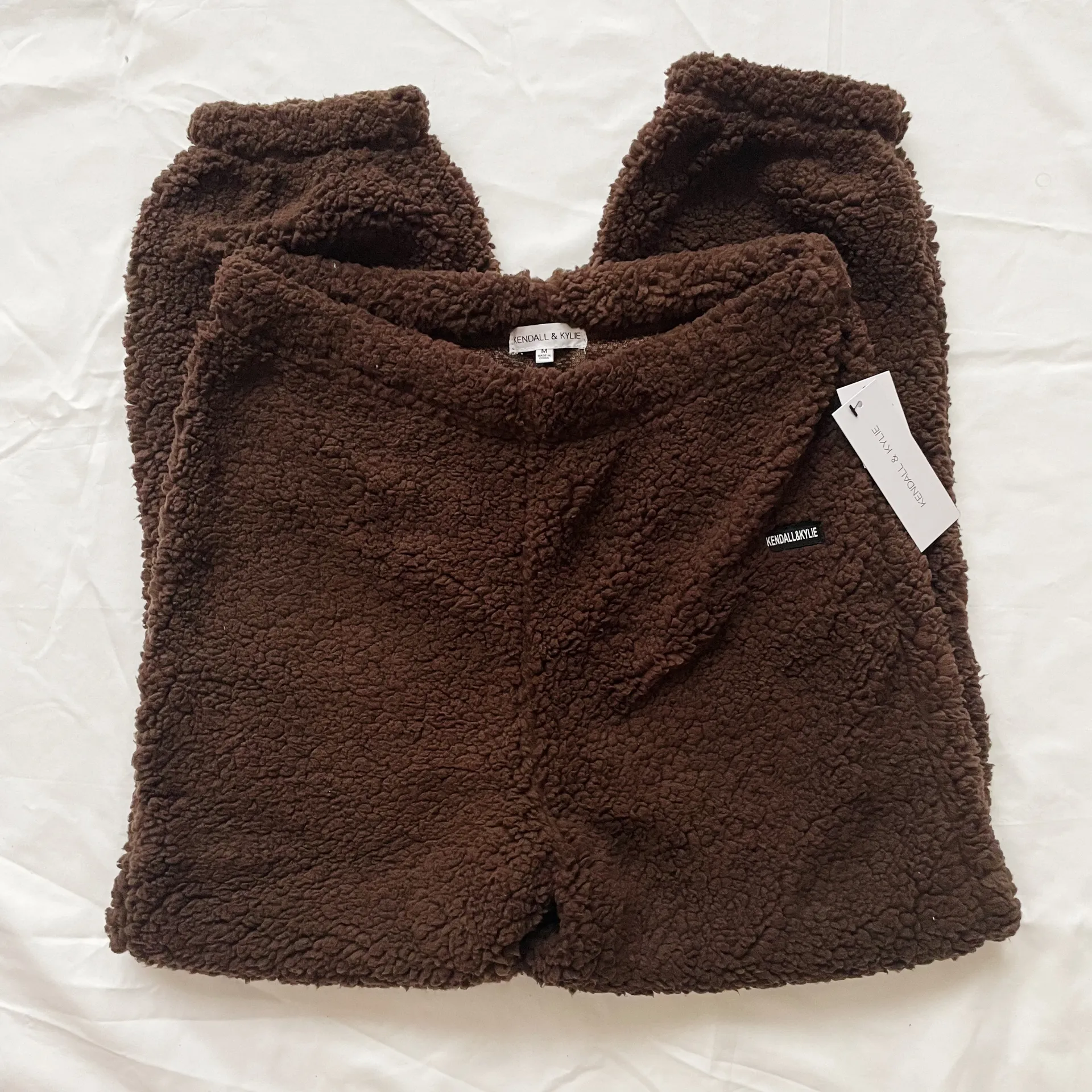 Kendall + Kylie  Faux Sherpa Core Sweatpants - Image 5