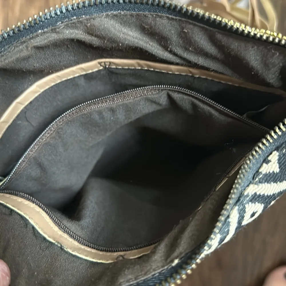 Beaded Bag Orange Embroidery - Image 6