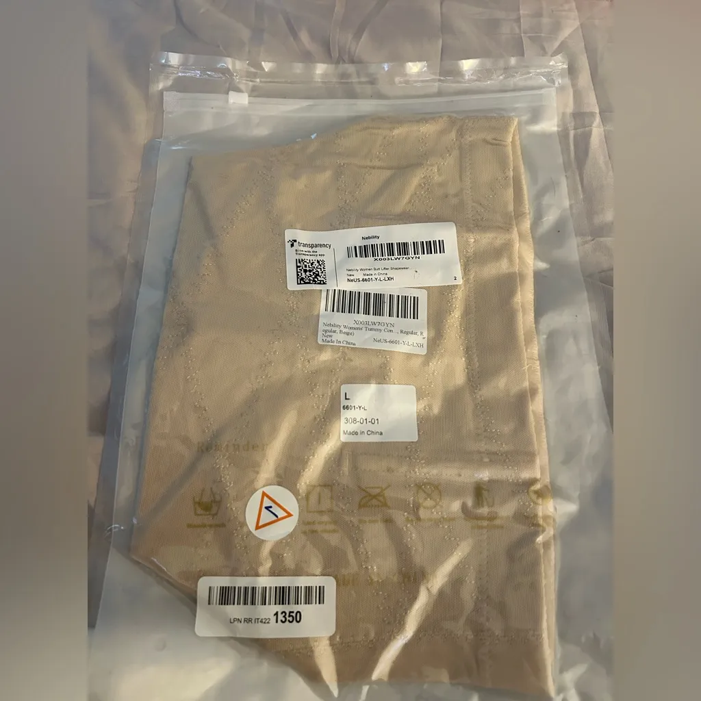 NEW Nebility Tummy Control High Waist Trainer Body Shaper L Size L - Image 4