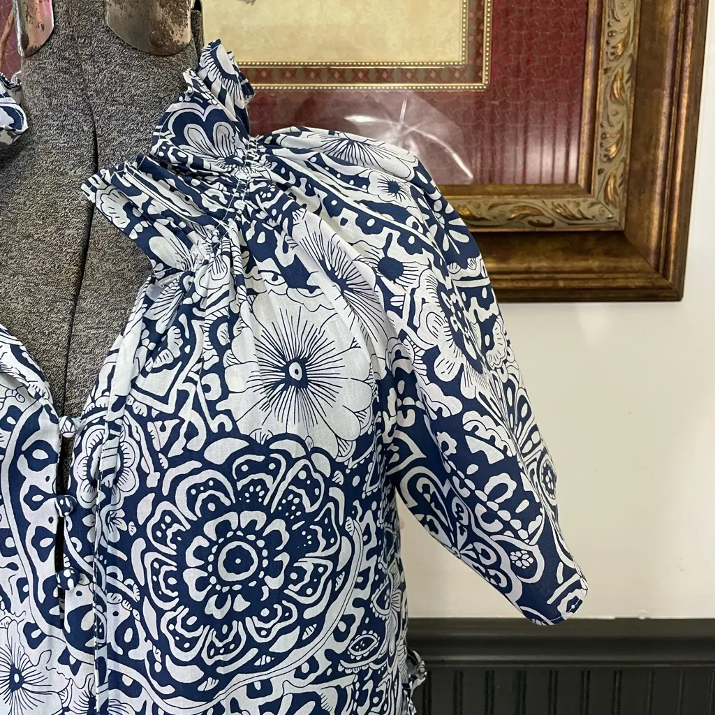 Hyacinth House Tuckernuck Thea Tiered Floral Mini Dress - Image 4