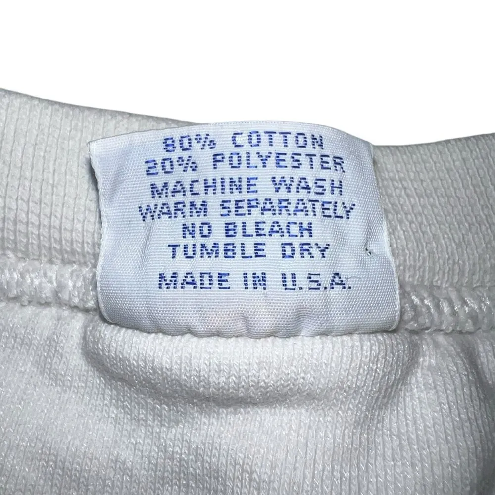 Vintage Unisex Breckenridge Colorado Sweatshirt Pullover Embroidered White Med - Image 9