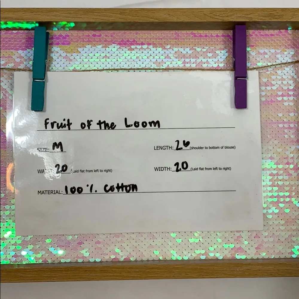 Fruit of the Loom NWOT raglan baseball tee ⚾️ - Image 6