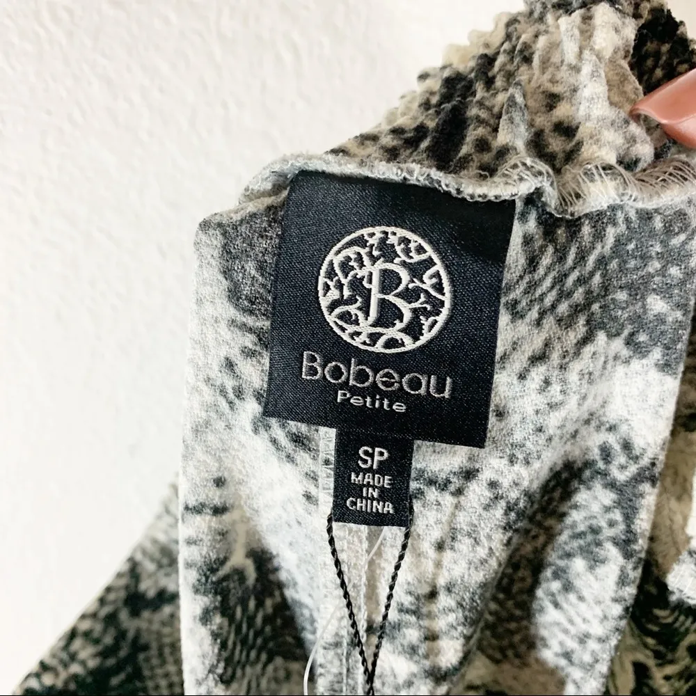 Bobeau Snake Print Culottes - Image 7