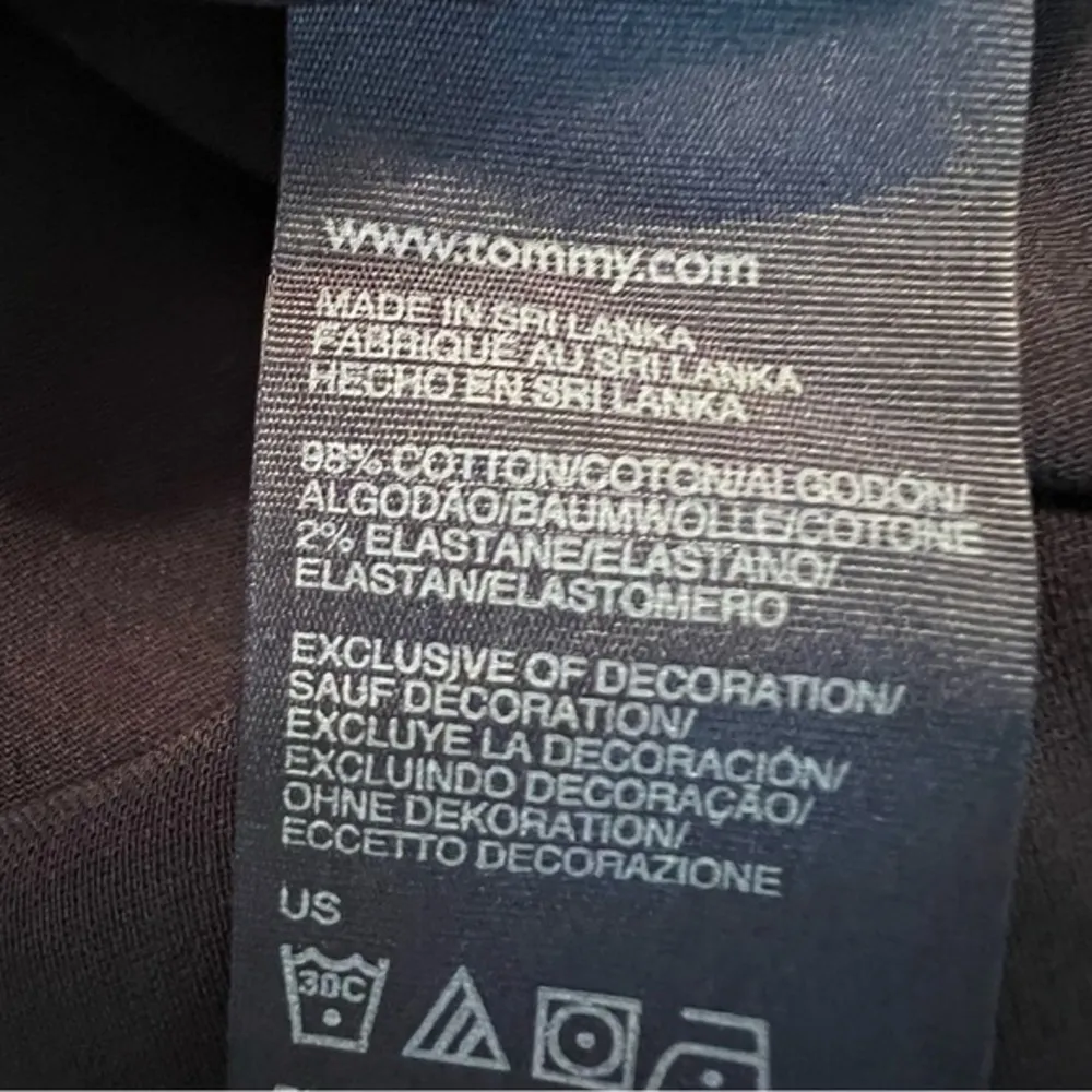 Tommy Hilfiger Top Polka Dot Smocked Black Sleeveless S Dressy Chic Work Retro - Image 15